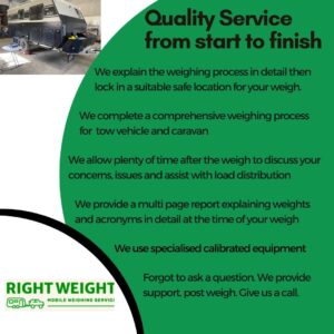 Our weighing service is quality from start to finish